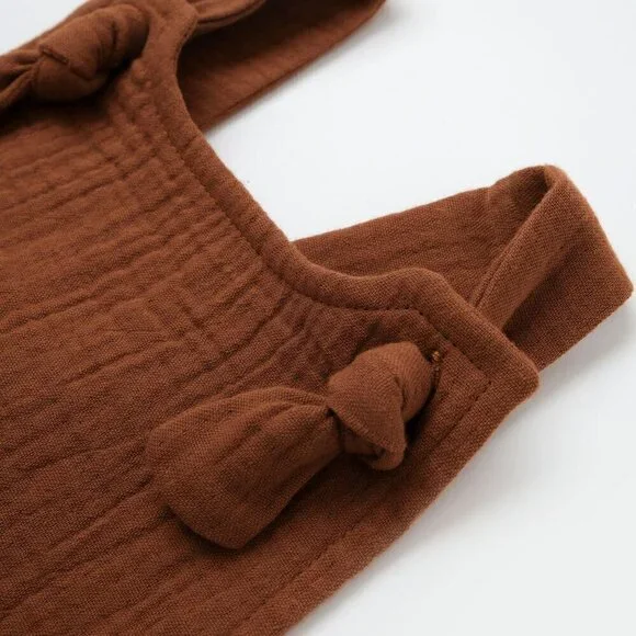 100% Organic Cotton Salopet Romper,Unisex - Picture 5 of 8